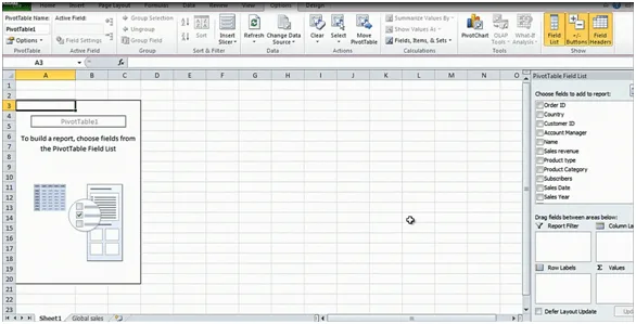 PivotTable is here