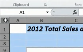 Add a background color to your worksheets in Microsoft Excel 2010