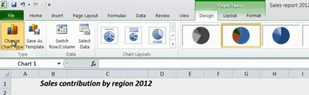 Change the chart type