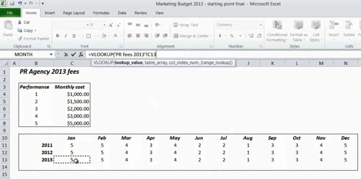 Fine-tune your spreadsheet using lookup formulas