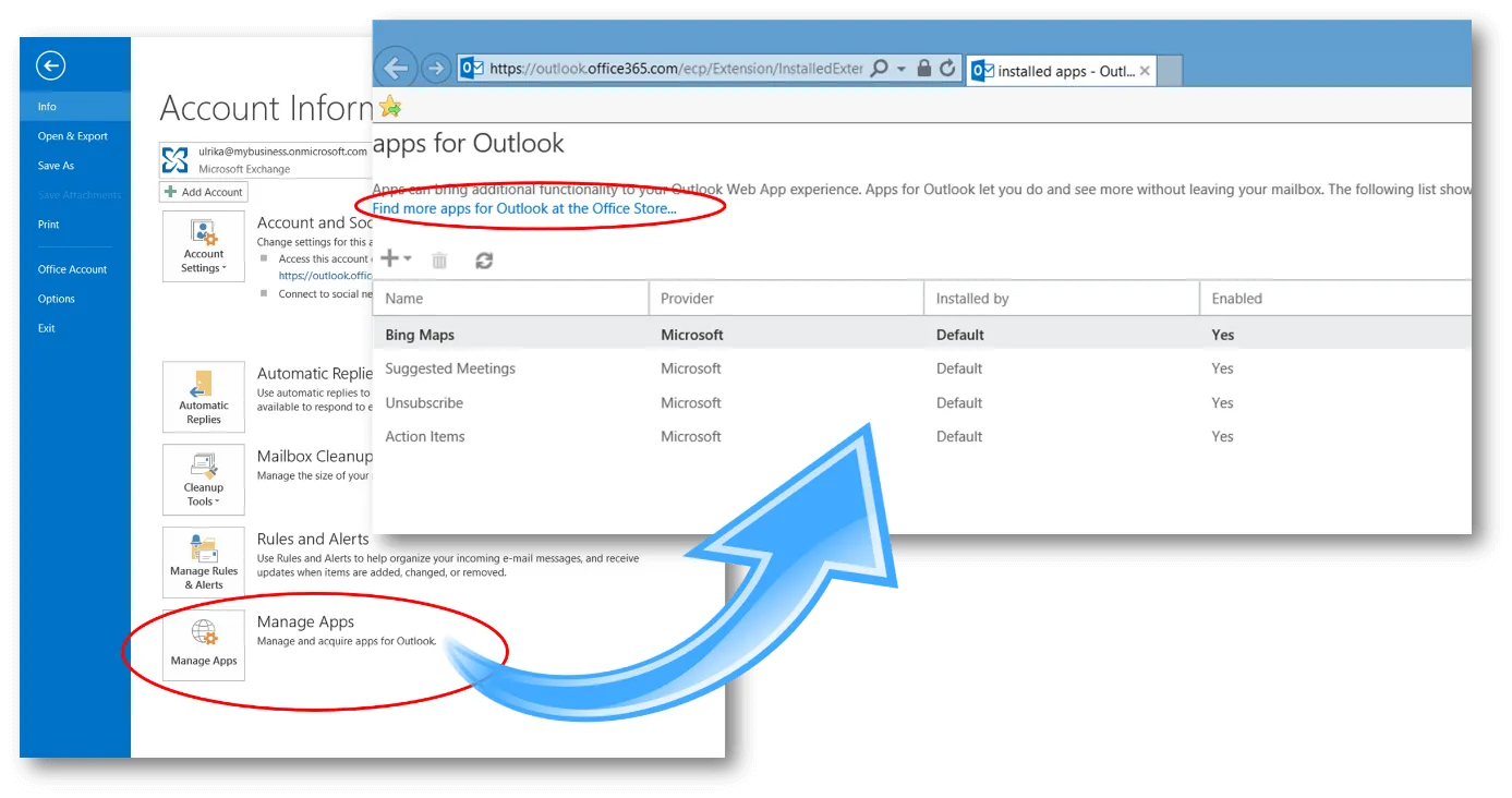 A richer LinkedIn integration with Outlook 2013