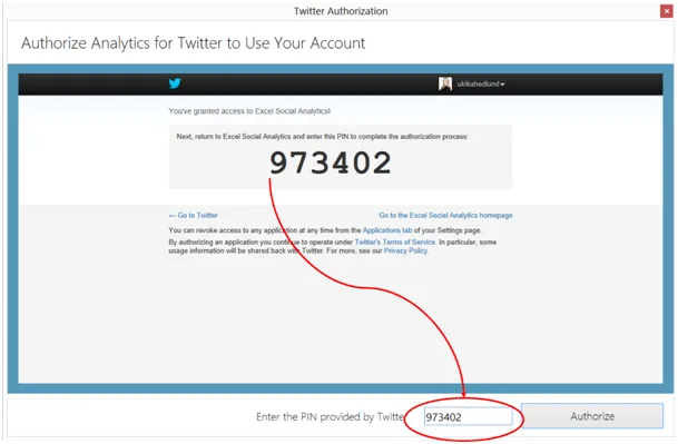 Link the application to your Twitter account Use Excel to analyze Twitter data