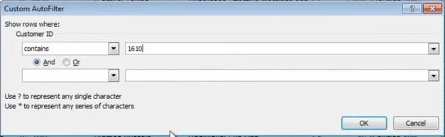 How to filter