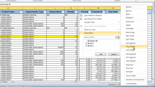 06 How to filter