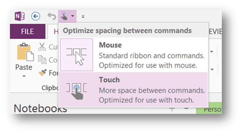Touch Mode or Mouse mode