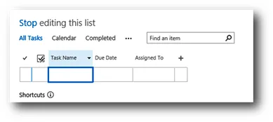 Benefits of the Task list in SharePoint 2013