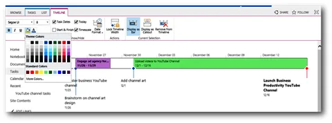 Benefits of the Task list in SharePoint 2013