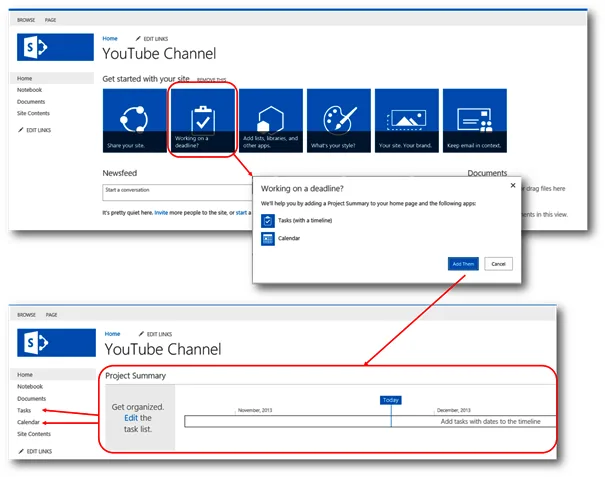 Benefits of the Task list in SharePoint 2013