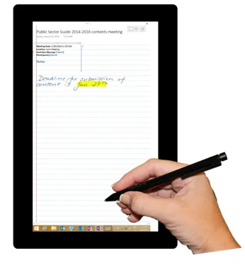 How to effectively use OneNote 2013 shared meeting notes
