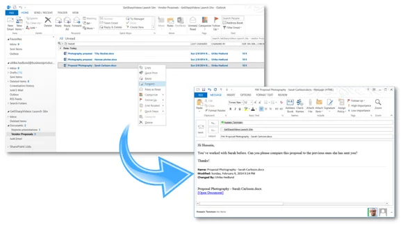 How to effectively use a Site Mailbox in SharePoint 2013