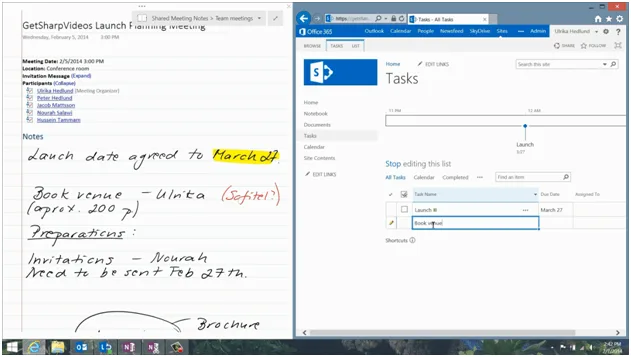 Stay on track with a shared task list in SharePoint 2013 