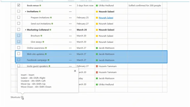Stay on track with a shared task list in SharePoint 2013 