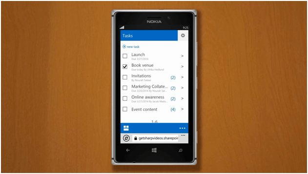 Stay on track with a shared task list in SharePoint 2013 