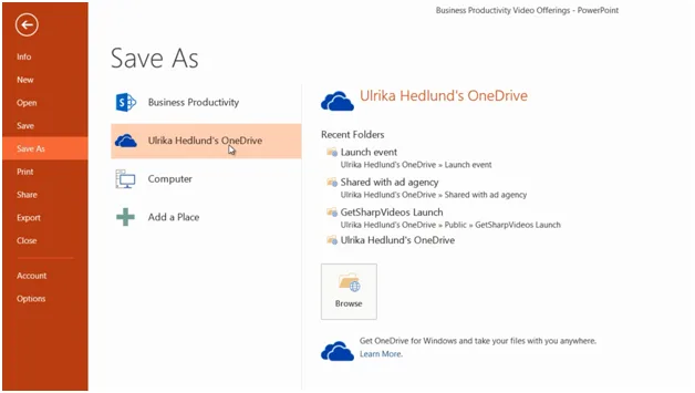 Collaborate on a presentation from anywhere using PowerPoint 2013
