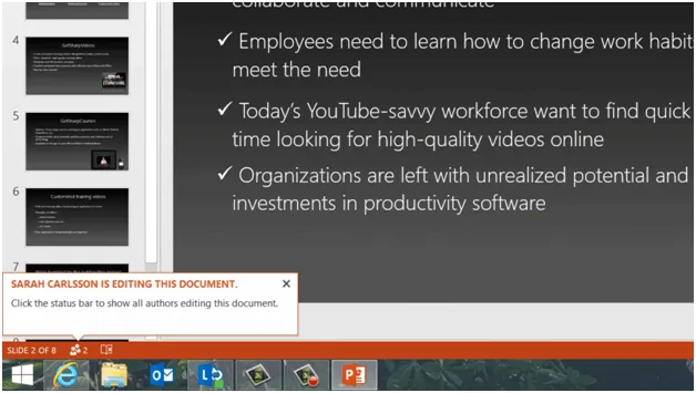 Collaborate on a presentation from anywhere using PowerPoint 2013