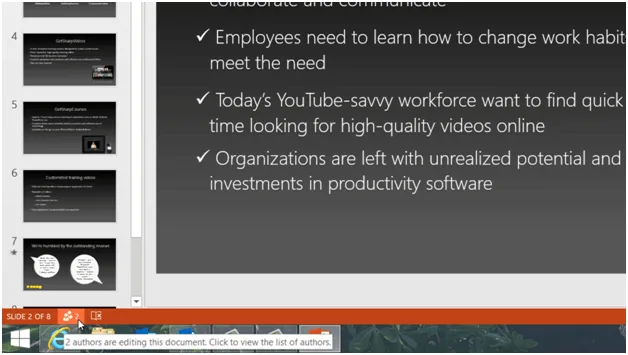Collaborate on a presentation from anywhere using PowerPoint 2013