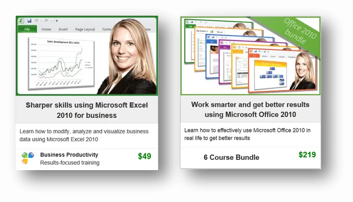 Course bundles