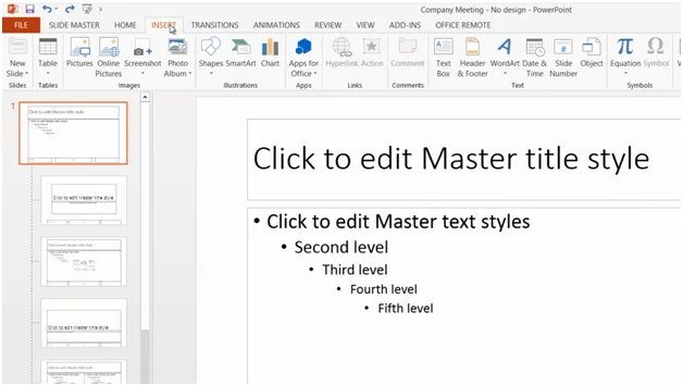 Design your own presentation theme in PowerPoint 2013 