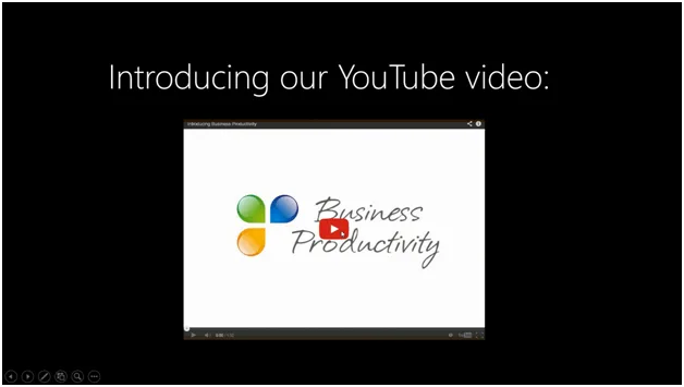 How to insert a video from YouTube in PowerPoint 2013
