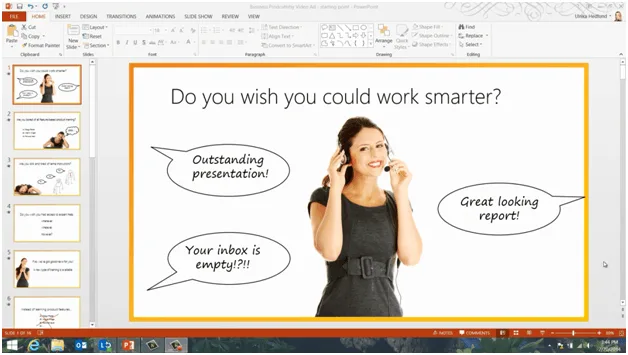 Use media to add life to your presentations in PowerPoint 2013 