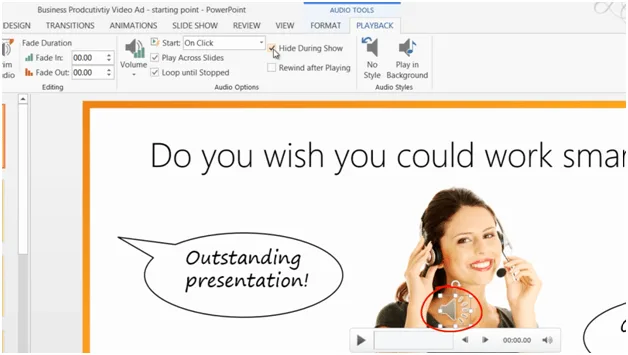 Use media to add life to your presentations in PowerPoint 2013 