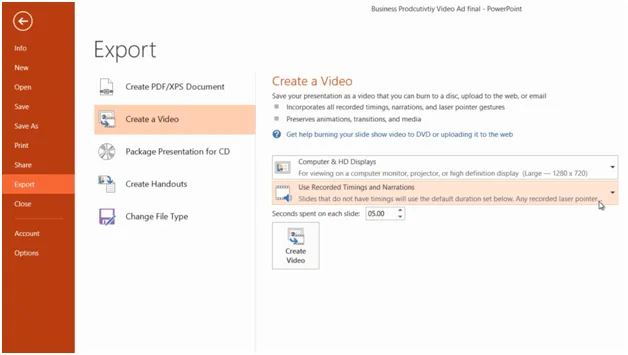 Use media to add life to your presentations in PowerPoint 2013 