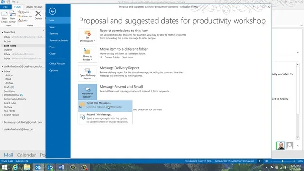 Communicate properly using email in Outlook 2013