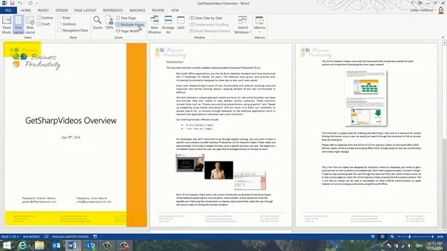 Create a professional letterhead template