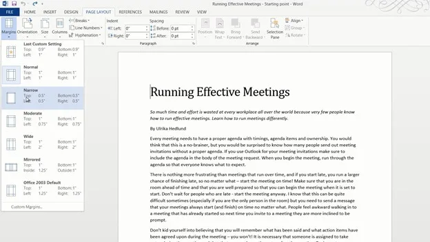 Create an attractive article