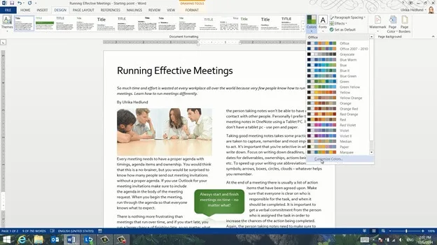 Create an attractive article