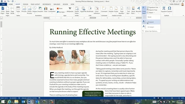 Create an attractive article