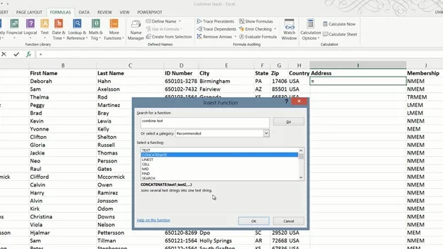 Modify data with Flash Fill