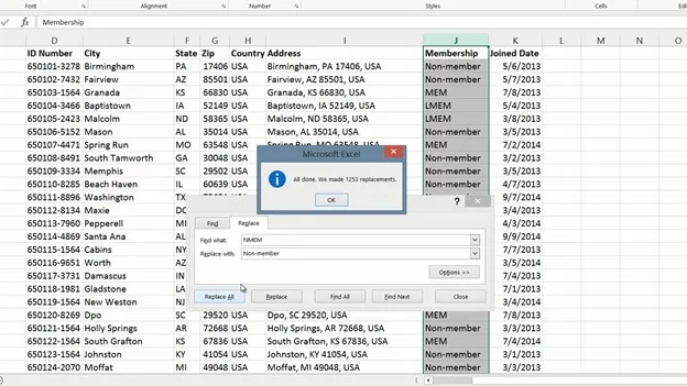 Modify data with Flash Fill 