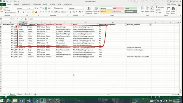 Personalize email with Mail Merge