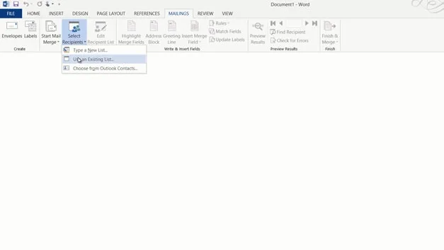 Personalize email with Mail Merge