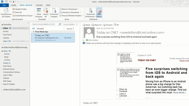 Personalize email with Mail Merge