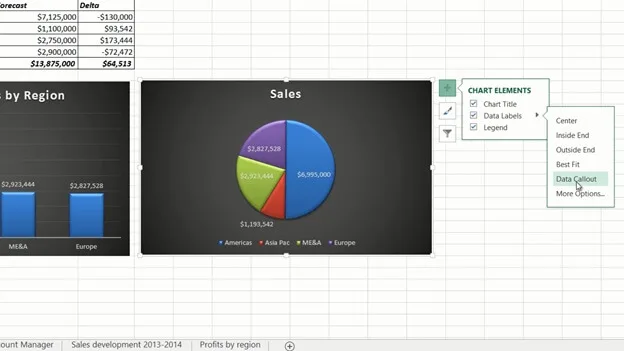 Visualize your data with charts