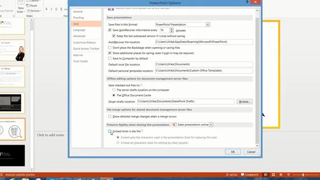 Present to an online audience using PowerPoint 2013