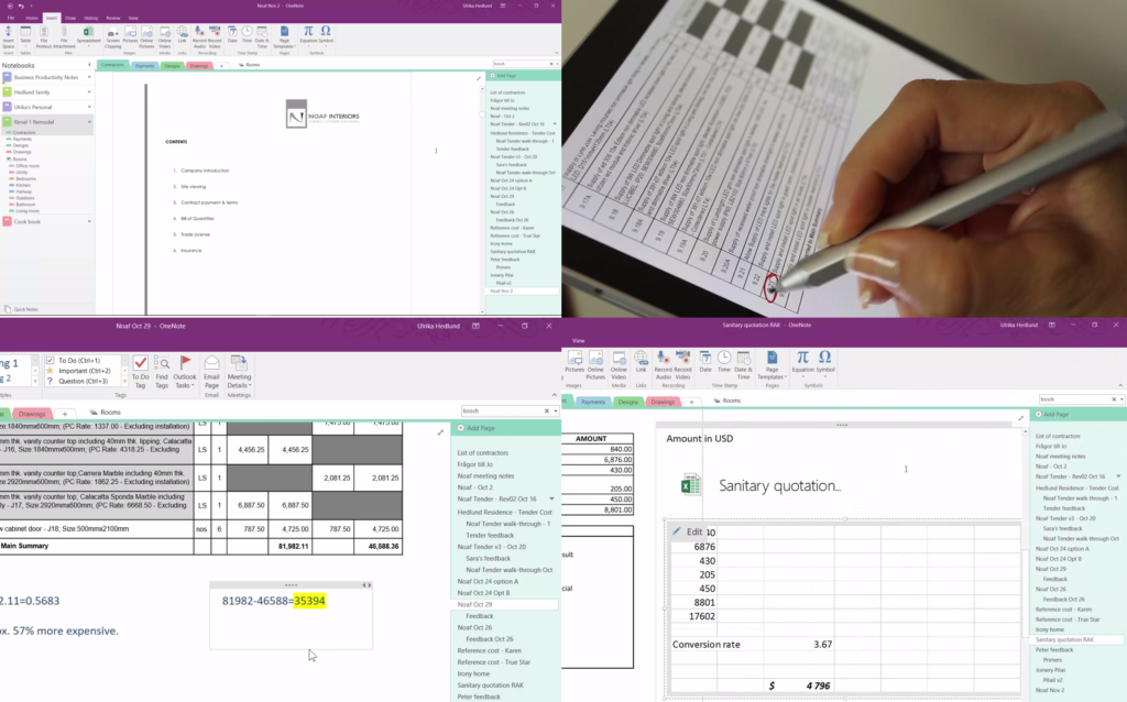 File Printouts in Onenote