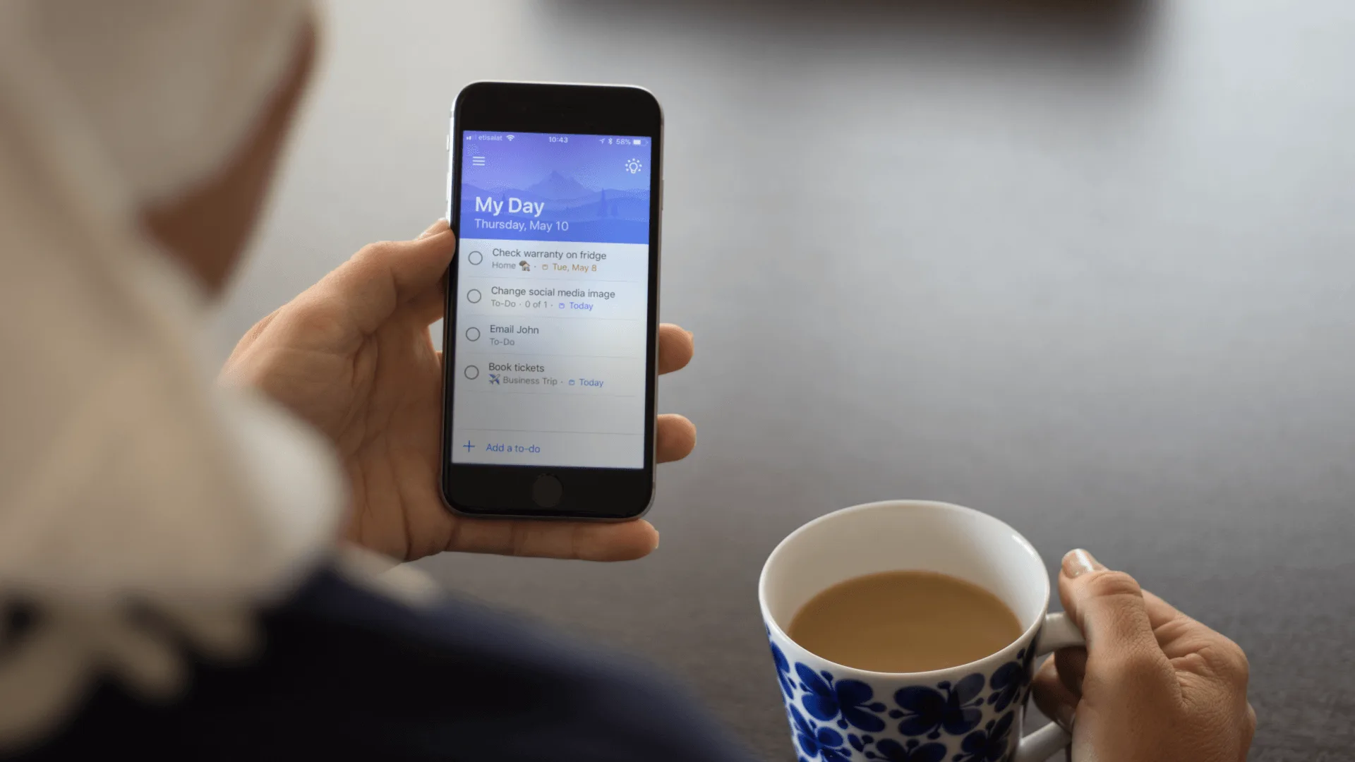 My Day - Microsoft To-do in iPhone