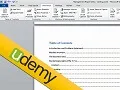 Professional document using Microsoft Word 2010