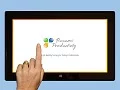 How to present using touch in PowerPoint 2013