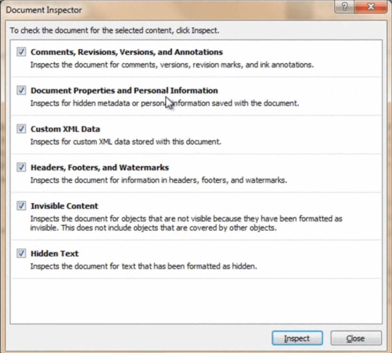 how-to-remove-hidden-data-from-a-document-in-microsoft-word-2010