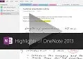 Highlights of OneNote 2013