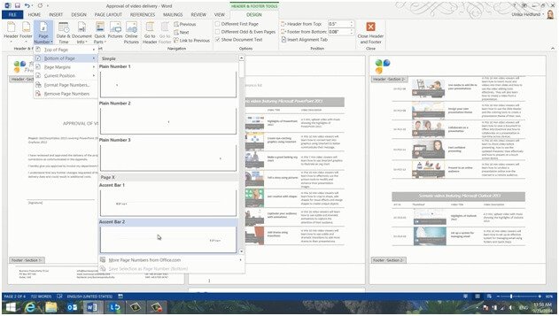 Adding Multiple Headers In Word Nasvecertified