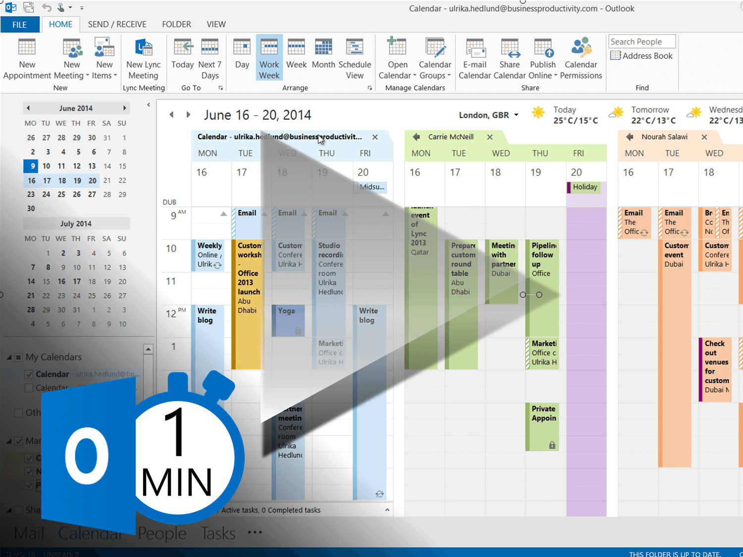 how-to-create-a-group-calendar-in-outlook-2013