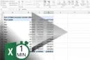 How to create a PivotTable