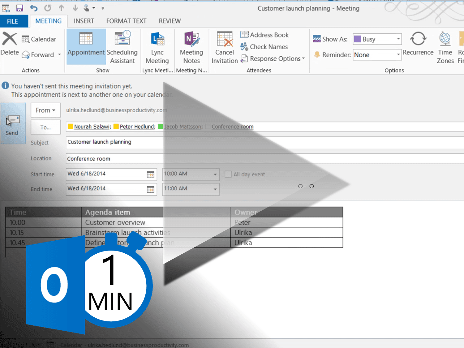 How To Create An Agenda Template In PowerPoint 2013