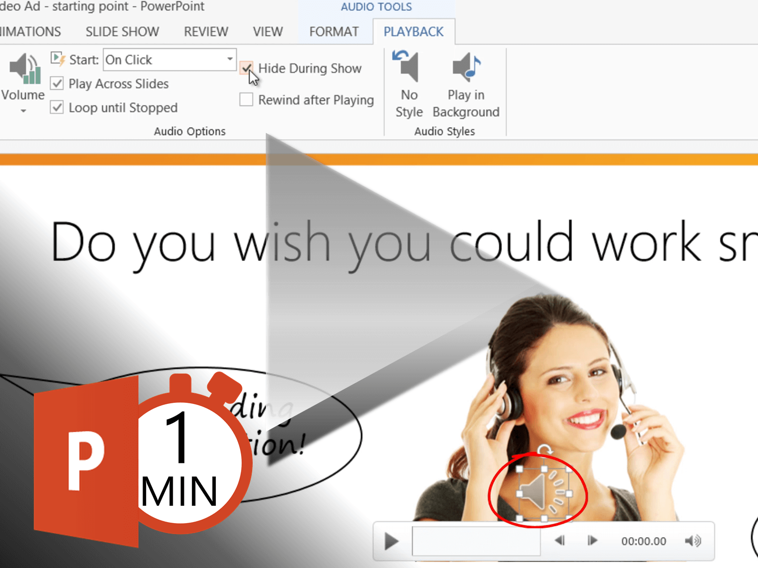 How to add music to your presentation in PowerPoint 2013