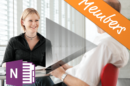 Prepare and conduct a professional job interview using OneNote 2013
